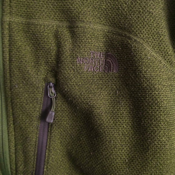 The North Face Fleece Thermal Jacket (Forest Green) Large - Picture 2 of 5